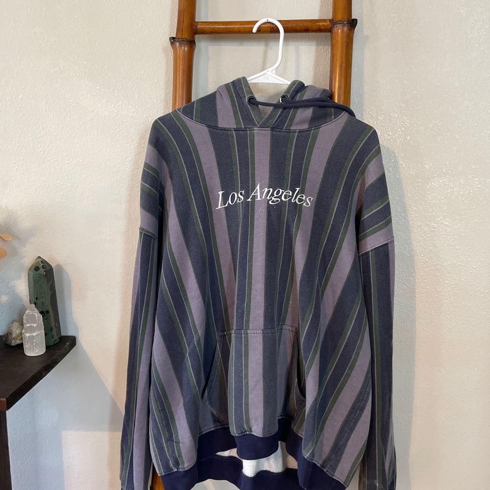 Striped Los Angeles Hoodie